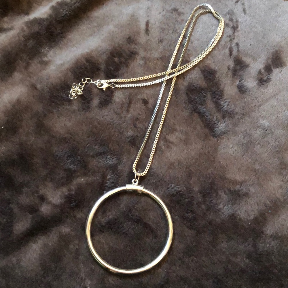 Urban outfitters o ring necklace